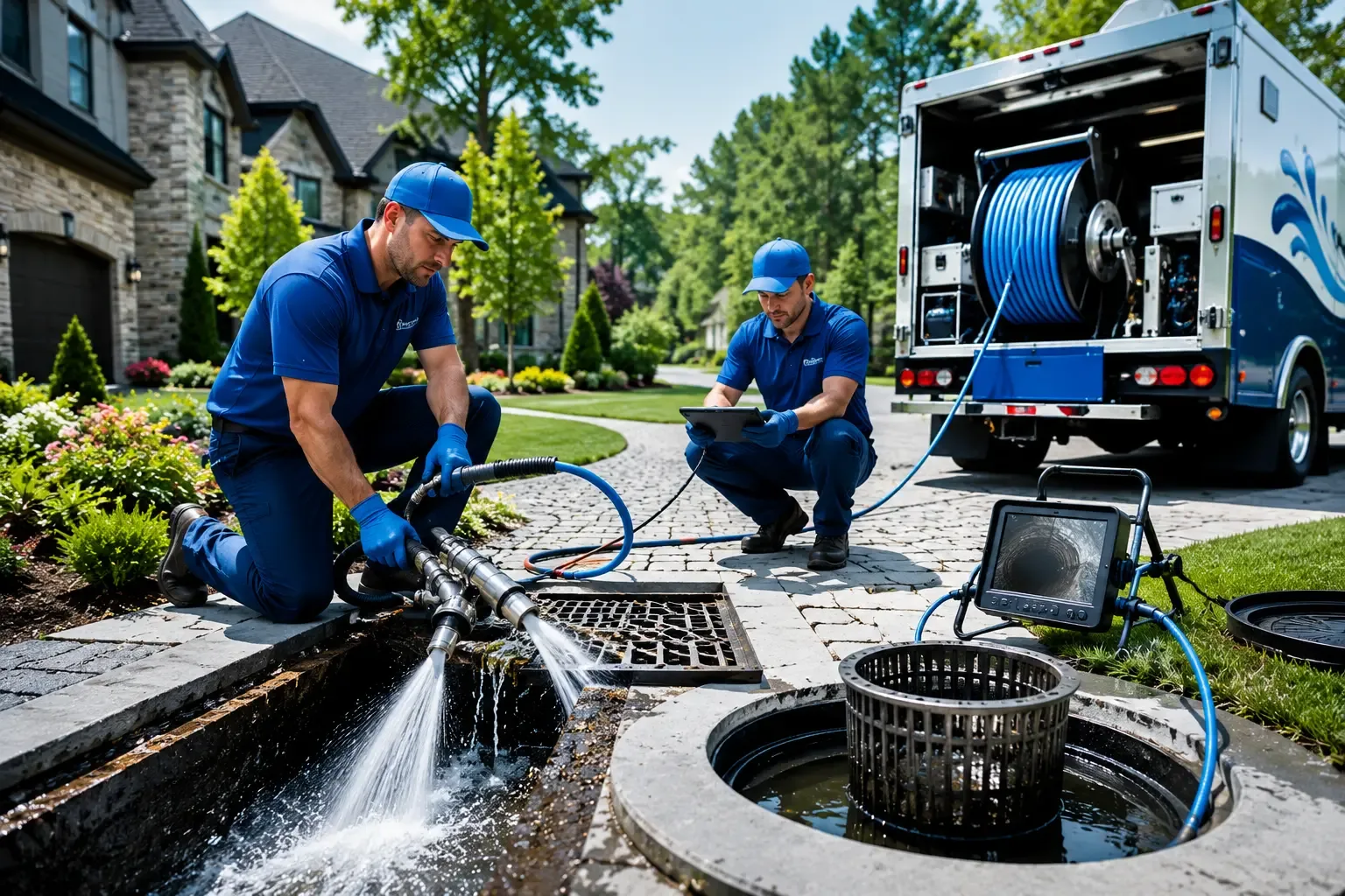 Local outdoor drain cleaning professionals in Clark, NJ