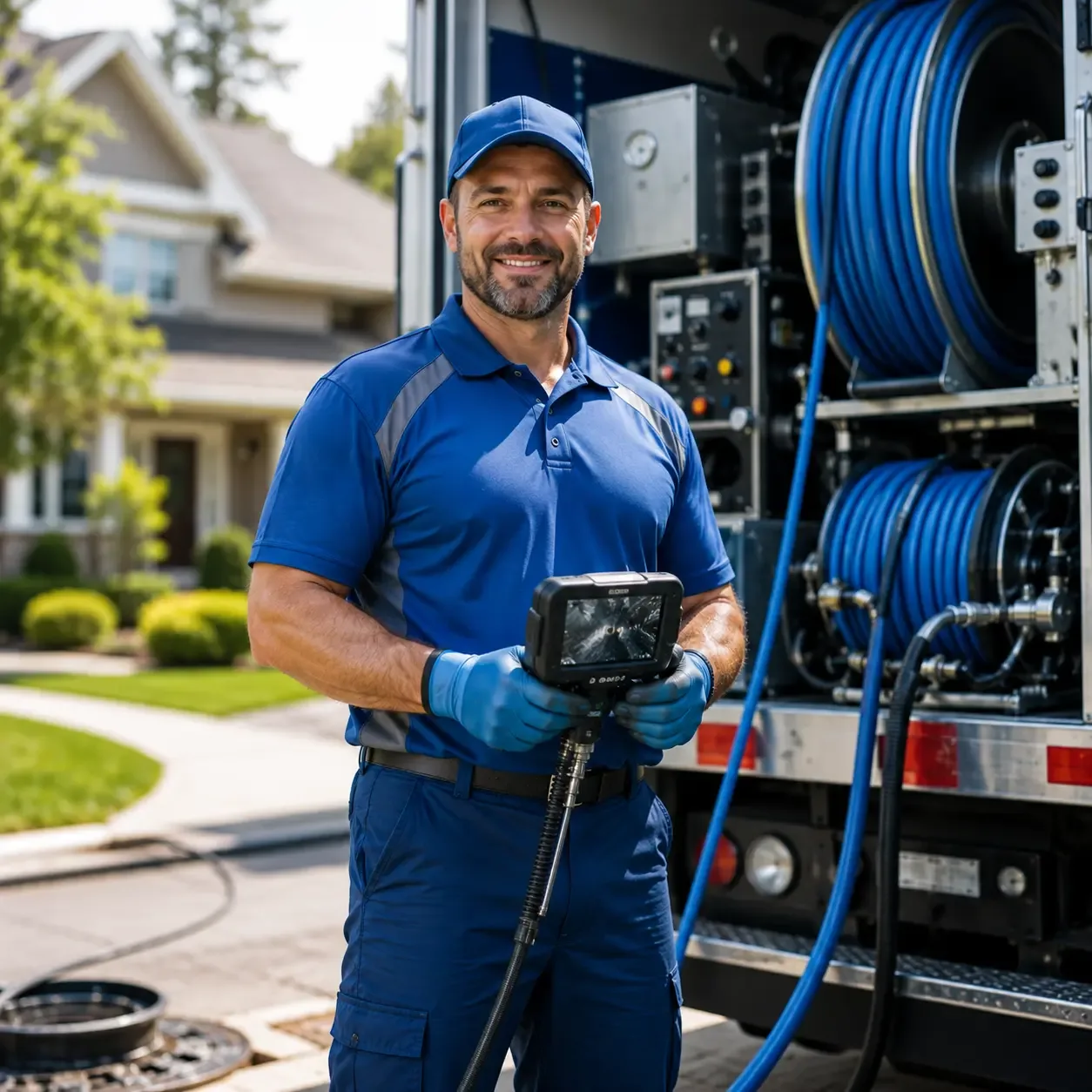 Local outdoor drain cleaning specialists in Clark, NJ
